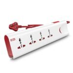 GM 3060 Extension Board 10Amp Output 250 Volts with 2 Mtr Extension Cord & Surge Protector