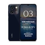 Lava O3 (Glossy Blue, 3 GB RAM, 64 GB Storage)
