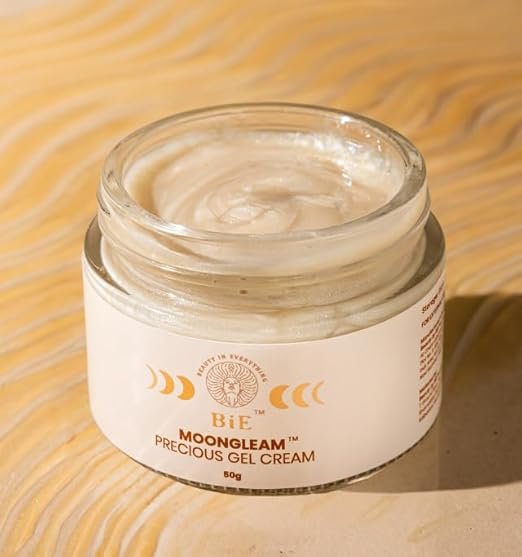 BiE Moongleam - Precious Gel Cream + Primer With Gold- Silver & Diamond Dust