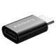 Ambrane Type-C to Micro USB OTG Adapter for 3A Fast Charging