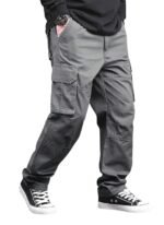 Reguler Fit Cotton Cargo Pants for Men