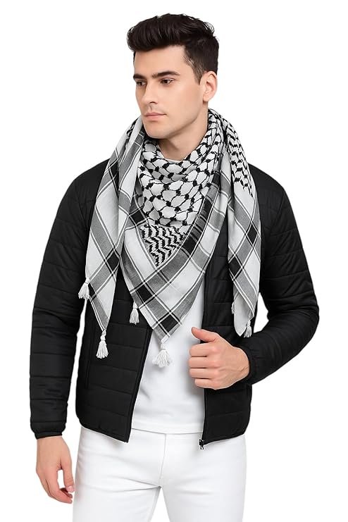 Palestinian Shawl Arabic Traditional Scarf for Men Women | Muslim Islamic Wear