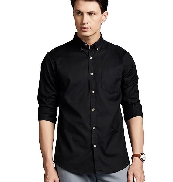 Men's Stylish Solid All Day Fresh Buttondown Casual Shirt