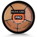 HUDA GIRL 3 in 1 Makeup Palette Warms Concealer for Dark Circles